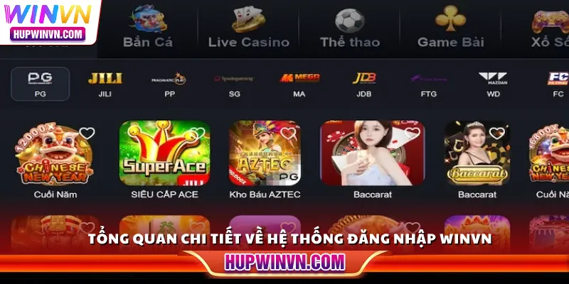 Tổng quan chi tiết về hệ thống đăng nhập Winvn