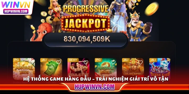Hệ thống game hàng đầu – Trải nghiệm giải trí vô tận